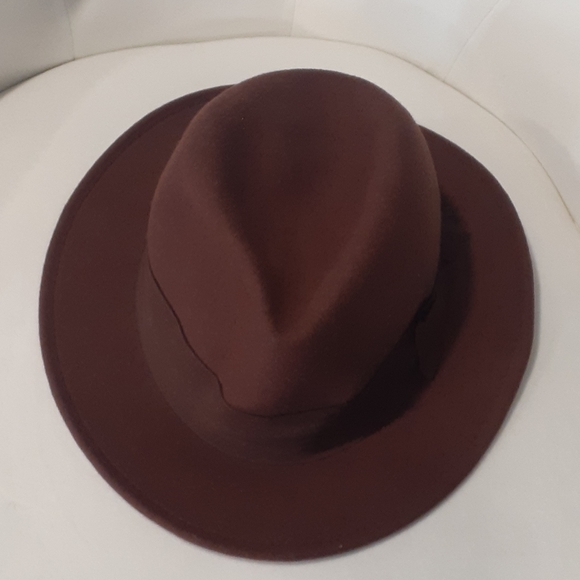 H&M brown  felt hat size large - Picture 2 of 11